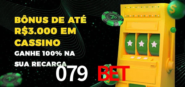 079 bet melhor bônus de depósito