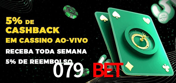 Promoções do cassino ao Vivo 079 bet